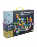 3D Магнитни строителни блокчета писта с топки 110 части